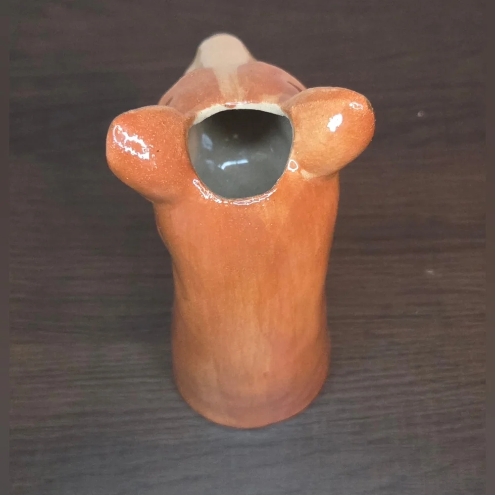 Anthropologie Corgi Dog Ceramic Bud Vase | Cute Animal Planter / Home Decor - Picture 5 of 6